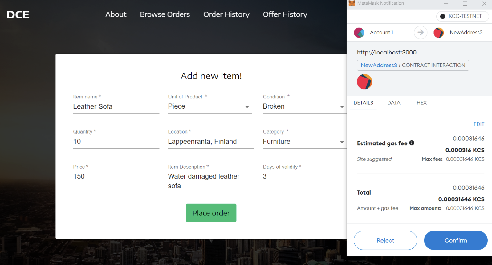 Distributed Circular Economy
